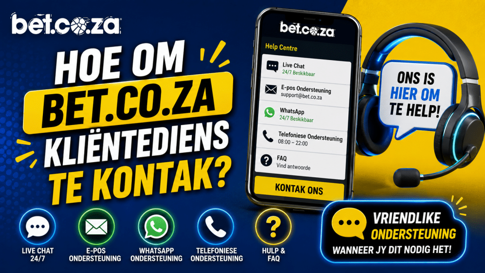 Hoe om Bet.co.za kliëntediens te kontak?